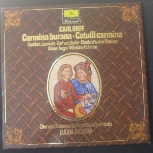 Orff – Carmina Burana / Catulli Carmina Jochum / Fischer-Dieskau DGG 2 LP Box
