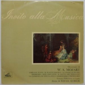Ouvertures di W.A. Mozart London Philharmonic Orchestra KUBELIK HMV France RARE