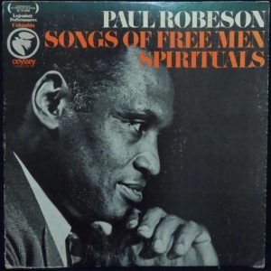 PAUL ROBESON – Songs Of Free Men Spirituals LP columbia odyssey 32 16 0268 folk