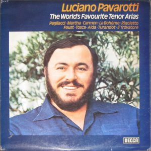 PAVAROTTI – WORLD’S FAVOURITE TENOR ARIAS Decca SXL FFss lp 1975