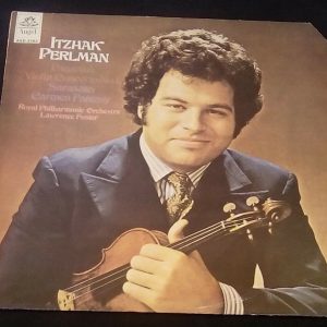 Paganini Concerto No.1 Sarasate Carmen Fantasy Foster Perlman ASD 2782 LP EX
