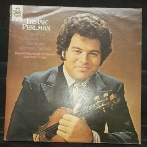 Paganini Violin Concerto  Sarasate Carmen Fantasy Foster  Perlman ASD 2782 lp EX