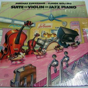 Pinchas Zukerman / Claude Bolling – Suite for Violin and Jazz Piano LP Columbia