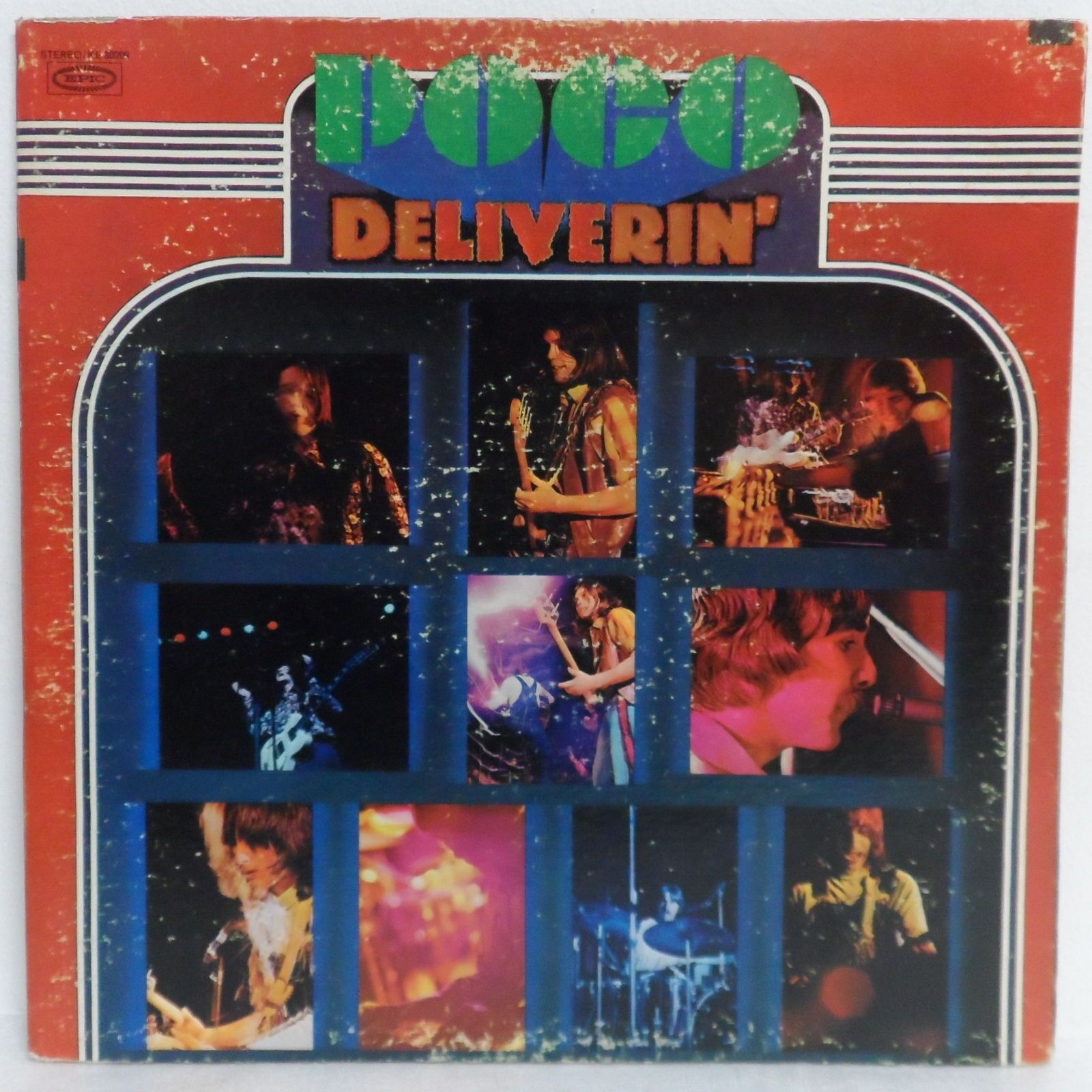 Poco – Deliverin’ LP 1971 USA Gatefold Classic Rock EPIC KE 30209