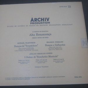 Praetorius , Widmann , Schein , Collegium Terpsichore   Archiv 14166 APM  lp