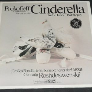 Prokofiev : Cinderella  Rozhdestvensky Eurodisc Melodiya 87 457 XDK 2 lp EX