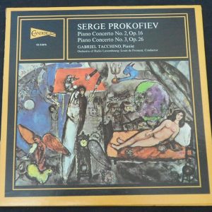 Prokofiev Piano Concertos De Froment / Tacchino VOX Candide ‎ CE 31075 lp EX