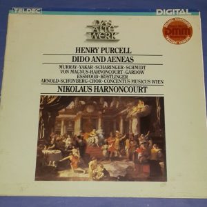 Purcell – Dido And Aeneas Harnoncourt TELDEC 6.42919 LP EX