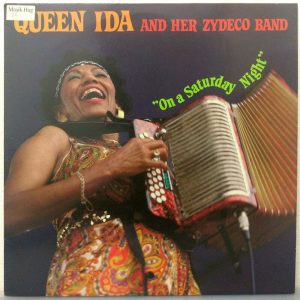 Queen Ida And Her Zydeco Band – On A Saturday Night LP 1984 GNP Crescendo