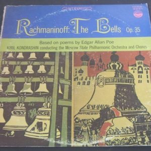 RACHMANINOFF – The Bells Op.35 Kondrashin / Edgar Allan Poe EVEREST 3251 lp