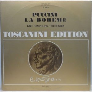 RCA AT 203 TOSCANINI EDITION Puccini – La Boheme 2LP NBC Symphony Orchestra