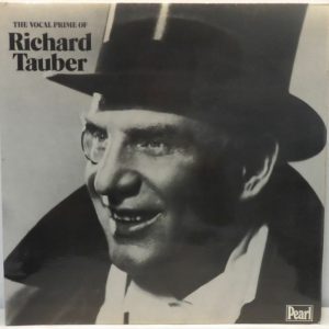 Richard Tauber ‎- The Vocal Prime Of Richard Tauber 2LP Opera UK Pressing 1979