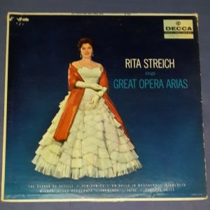 Rita Streich Sings Great Opera Arias Decca DL 9943 LP USA 50’s
