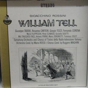 Rossini ‎- William Tell  Mario Rossi  Everest ‎ S-420/4 4 LP Box ex