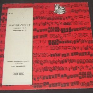 SANDERLING – Rachmaninoff Symphony no. 1 MK 1525 lp USSR Rare