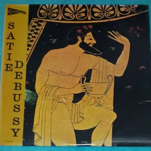 Satie ‎- Socrate  Debussy – Chansons De Bilitis . Cerha Candide CE 31024 LP EX