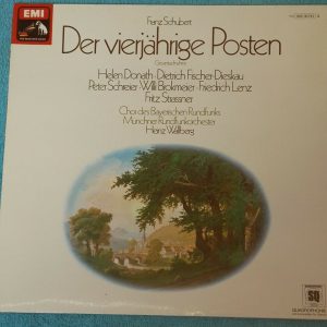 Schubert : Der Vierjärige Posten Fischer-Dieskau Wallberg HMV EMI LP EX