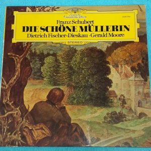 Schubert – Die Schone Mullerin : Fischer-Dieskau , Moore DGG 2530 544 LP EX
