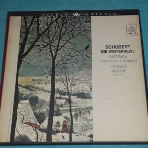 Schubert ?? Die Winterreise  Fischer-Dieskau / Moore Angel 3640 B 2 LP Box EX