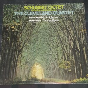 Schubert Octet For Strings And Winds Cleveland Quartet RCA ARL1-1047  LP 1975