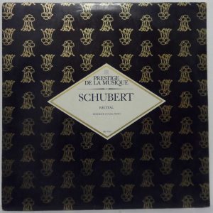 Schubert – Recital  Impromptus op. 90  LP Friedrich Gulda Prestige De La Musique