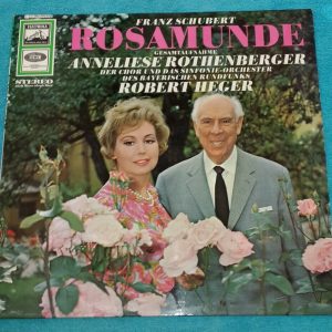 Schubert  ‎- Rosamunde Robert Heger  EMI Electrola Gold label LP EX