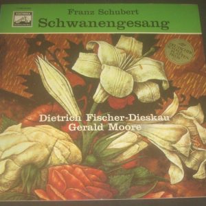 Schubert – Schwanengesang Fischer-Dieskau / Moore HMV EMI 1C 063-00 222 LP EX