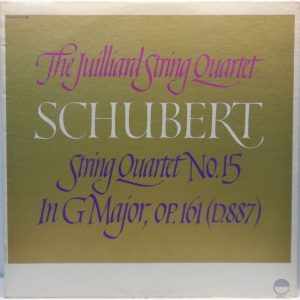 Schubert – String Quartet No. 15 The Julliard String Quartet EPIC LC 3860 RARE