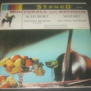 Schubert Unfinished Mozart Eine Kleine Nachtmusik Vernal Whitehall WHS 40007 LP