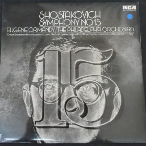 Shostakovich ‎– Symphony No. 15 Ormandy  RCA ARL1-0014 lp ex