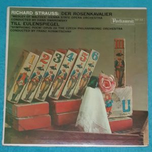 Strauss ‎– Der Rosenkavalier / Till Eulenspiegel Konwitschny / Swarowsky LP