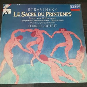 Stravinsky – Le Sacre Du Printemps Dutoit London 414 202-1 lp EX