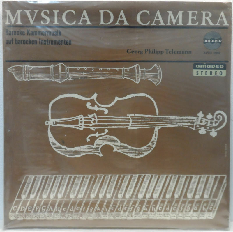 TELEMANN – Musica da Camera – Baroque Chamber Music LP Amadeo AVRS 5046