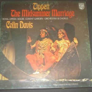 TIPPETT The Midsummer Marriage   Colin Davis  Philips 6703 027 3 LP Box
