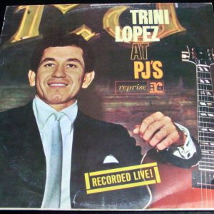 TRINI LOPEZ at PJ’S LIVE LP rare Israeli press oldies