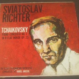 Tchaikovsky Piano Concerto No. 1 Richter Ancerl Parliament PLP 120 USA LP 1960