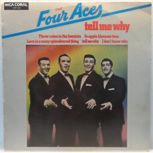 The Four Aces – Tell Me Why LP 50’s Vocal Pop Doo Wop Rare Israel Pressing 1976