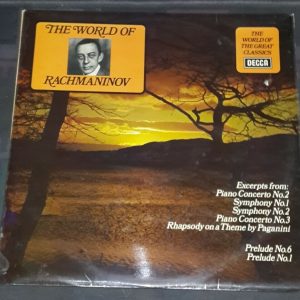 The World Of Rachmaninoff Decca SPA 310 LP EX