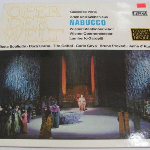 VERDI – Arias and Scenes of NABUCCO Lamberto Gardelli DECCA 6.41366 Opera LP