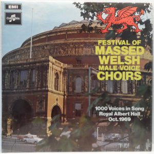 Various ‎- Festival Of Massed Welsh Male Voice Choirs LP Roy Bohana Columbia SCX
