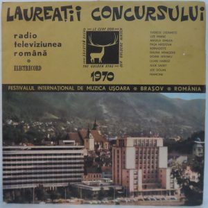 Various – Laureații Concursului “Cerbul De Aur” 1970 LP Romania Pop Vocal RARE