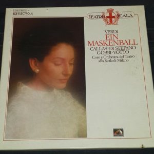 Verdi Ein Maskenball Callas Di Stefano  Votto EMI 1 C 153-17 651/53 M 3 LP Box