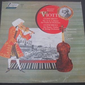 Viotti Violin / Piano Concerto LAUTENBACHER / GALLING / Bunte Turnabout Vox lp