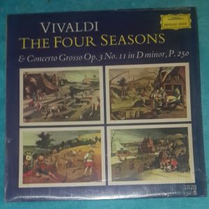 Vivaldi The Four Season Rudolf Baumgartner DGG 135024 LP EX
