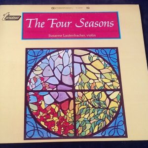 Vivaldi ‎- The Four Seasons  Faerber Lautenbacher VOX Turnabout TV 34040S LP EX