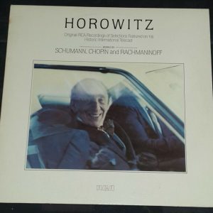 Vladimir Horowitz ‎– Works By Schumann , Chopin And Rachmaninoff RCA LP EX