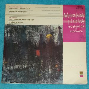 Vladimír Sommer ‎- The Vocal Symphony Jaroch – The Old Man Supraphon LP EX Rare