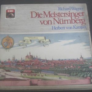Wagner Die Meistersinger Von Nurnberg Karajan EMI 1 C 193-02 174/8 5 LP BOX