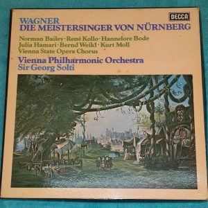 Wagner ‎- Die Meistersinger von Nurnberg Solti Decca D13D 5 5 LP Box