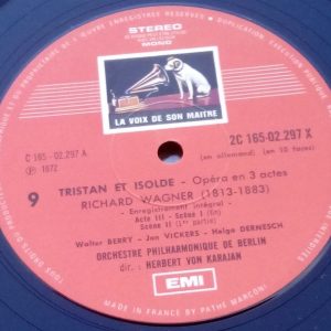 Wagner Tristan & Isolde Flagstad Suthaus Furtwangler  EMI 2C 153-00899/903 5 LP